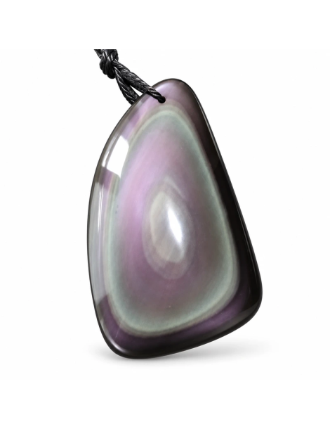 Pingente XL obsidiana olho celestial AA