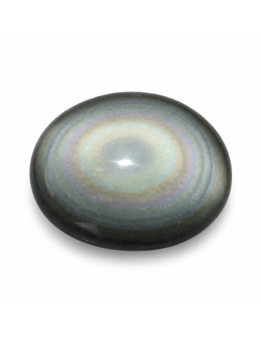 Obsidiaan oog hemelsteen getrommeld AA