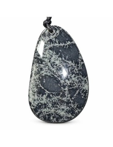 Colgante Cabujón de obsidiana Spider A
