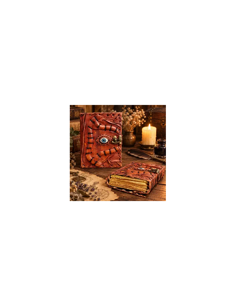 Carnet en cuir artisanal MB Export - modèle 1