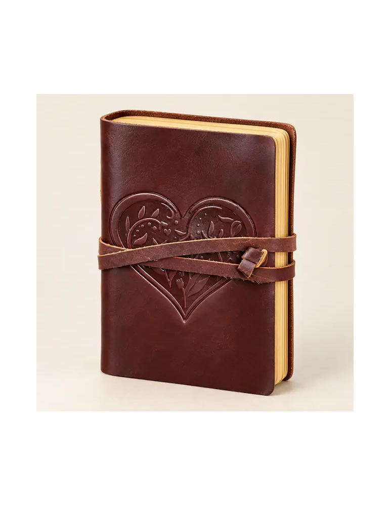 Carnet en cuir artisanal MB Export - modèle 2