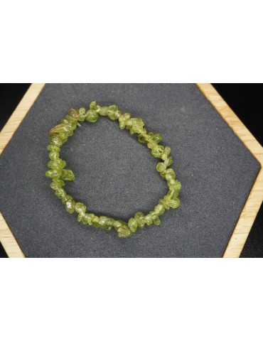 Bracciale Chips Peridoto Lotto di 10