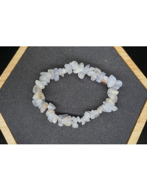 Armband Chips Chalcedoon Set van 10