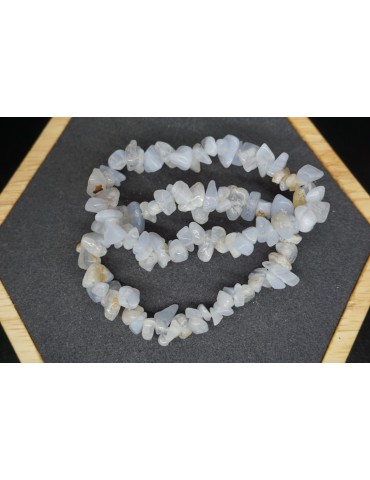 Armband Chips Chalcedoon Set van 10