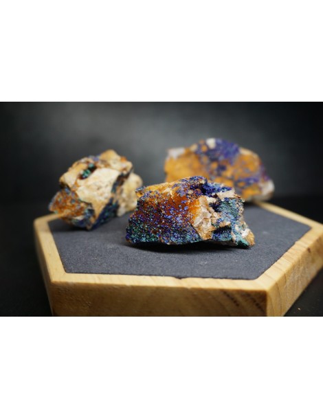 Azurite Malachite en Brute