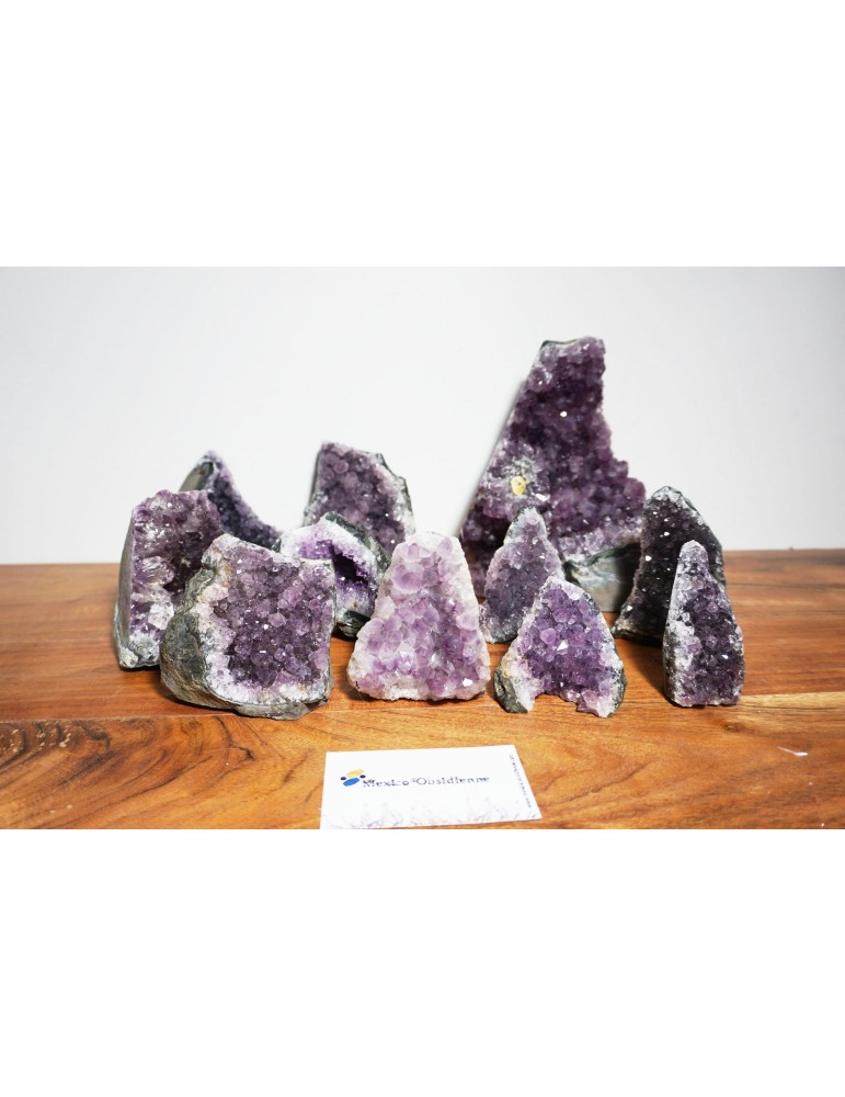 Unbearbeiteter Amethyst aus Uruguay Qualität B