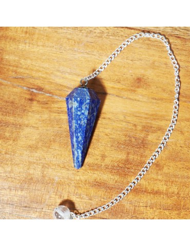 Pendule Facette Lapis lazuli
