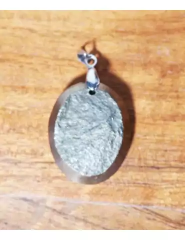 Druzy Pyrite Pendant A