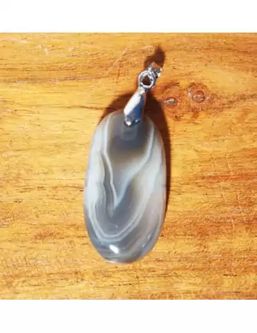 Botswana Agate Pendant A