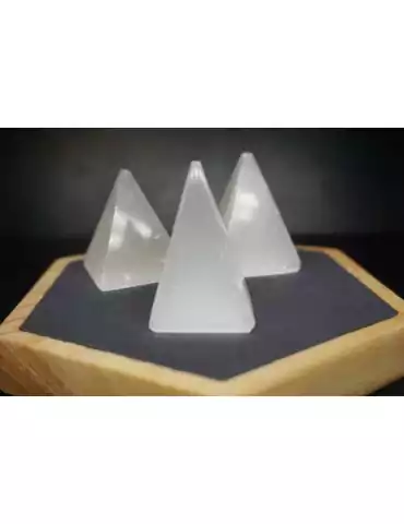 4 cm Selenite Pyramid