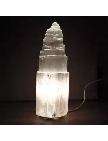 20 cm selenite lamp