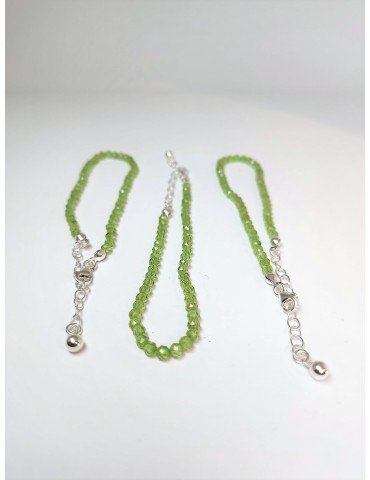 Pulseira Facetas Peridoto