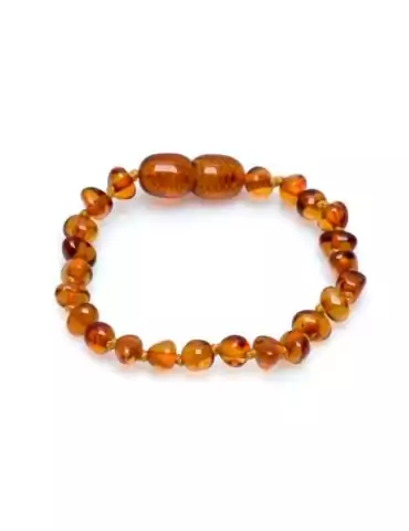 AA Cognac Amber Baby Bracelet