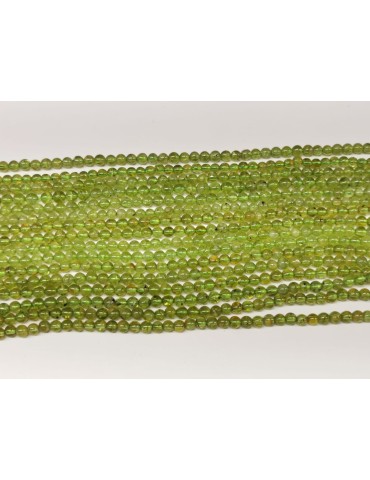 AA peridot bead thread