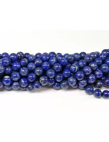 Fil lapis lazuli perles A