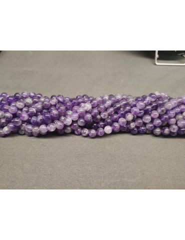 Amethyst bead thread