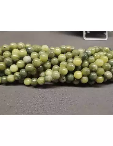 Serpentine thread beads A