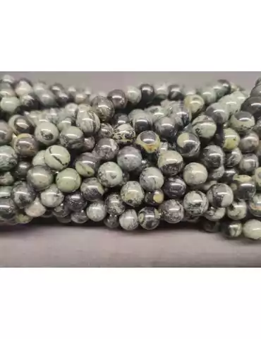 Kambaba Jasper Beads A Thread