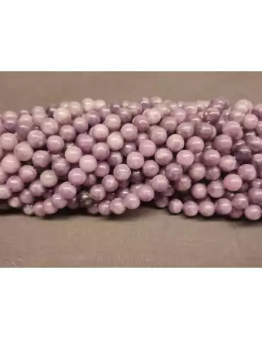 Filo di perle di lepidolite A