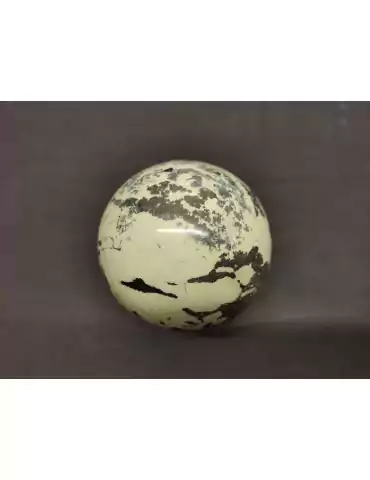 Serpentine sphere from Peru