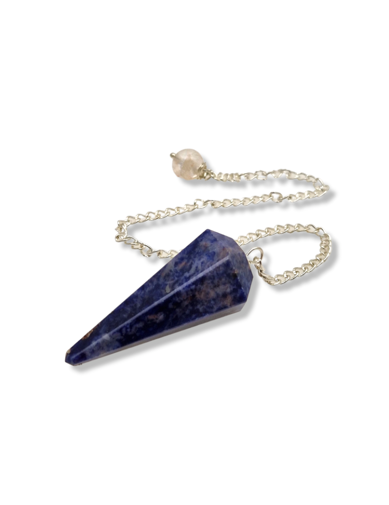 Pendolo sfaccettato Sodalite