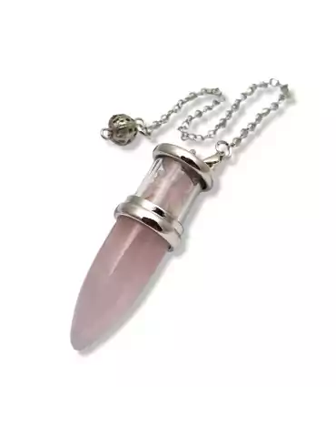 Esoteric Rose Quartz Pendulum