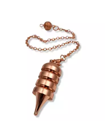 Coppery metal pendulum rings