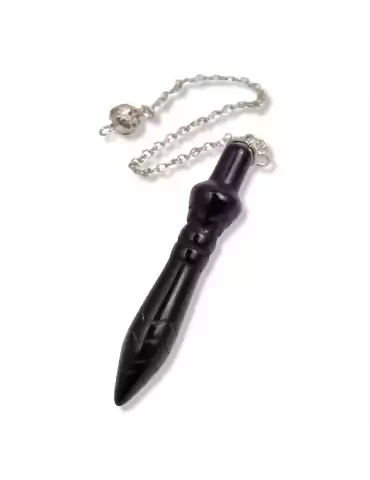 THOT Black Tourmaline Pendulum