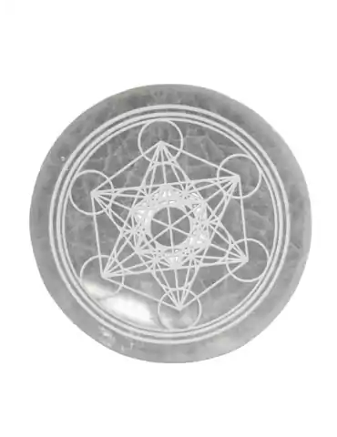 Engraved Selenite Metatron