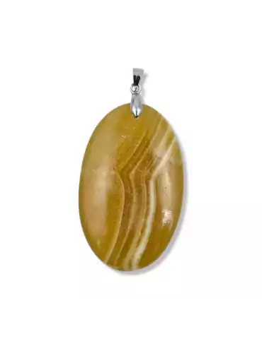 Yellow Calcite Pendant A