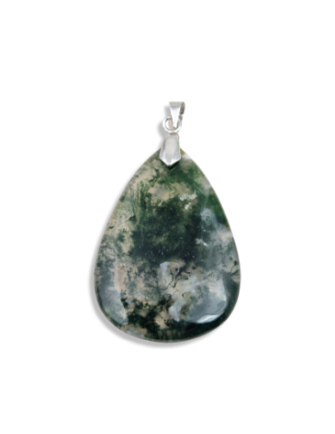 Pendentif Agate Mousse AA