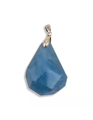 Faceted Aquamarine Pendant