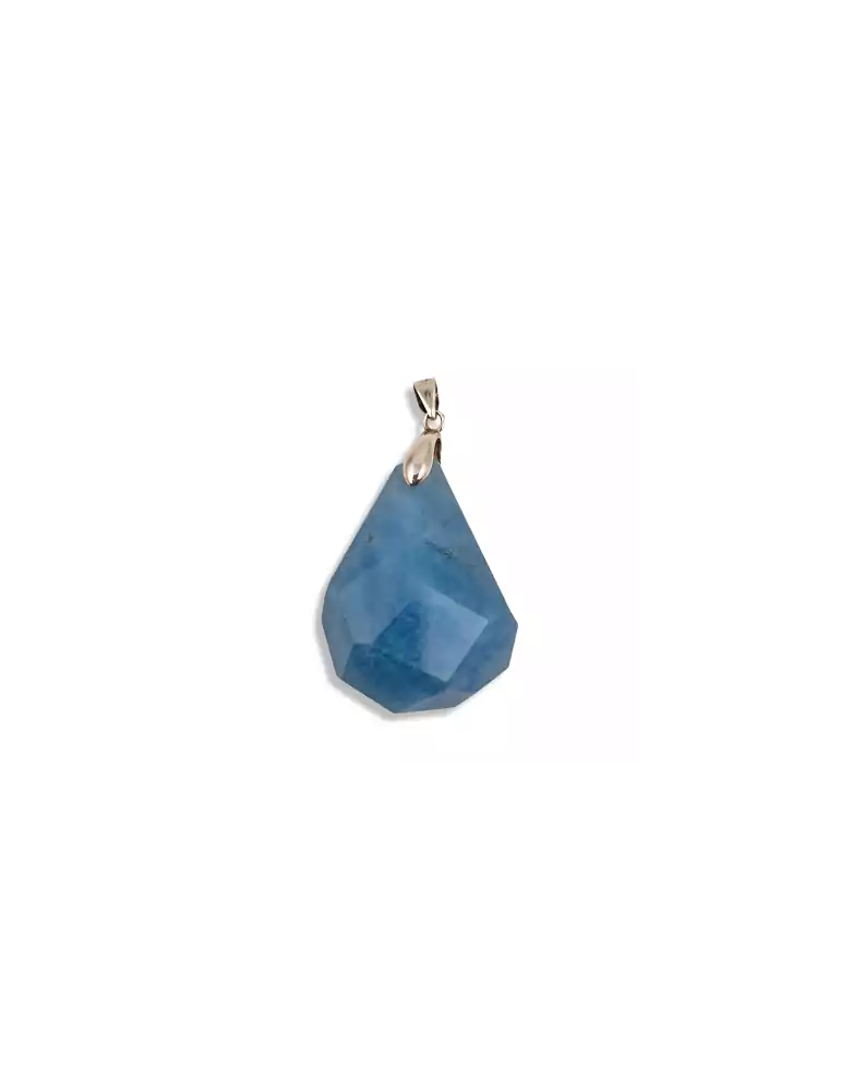 Faceted Aquamarine Pendant