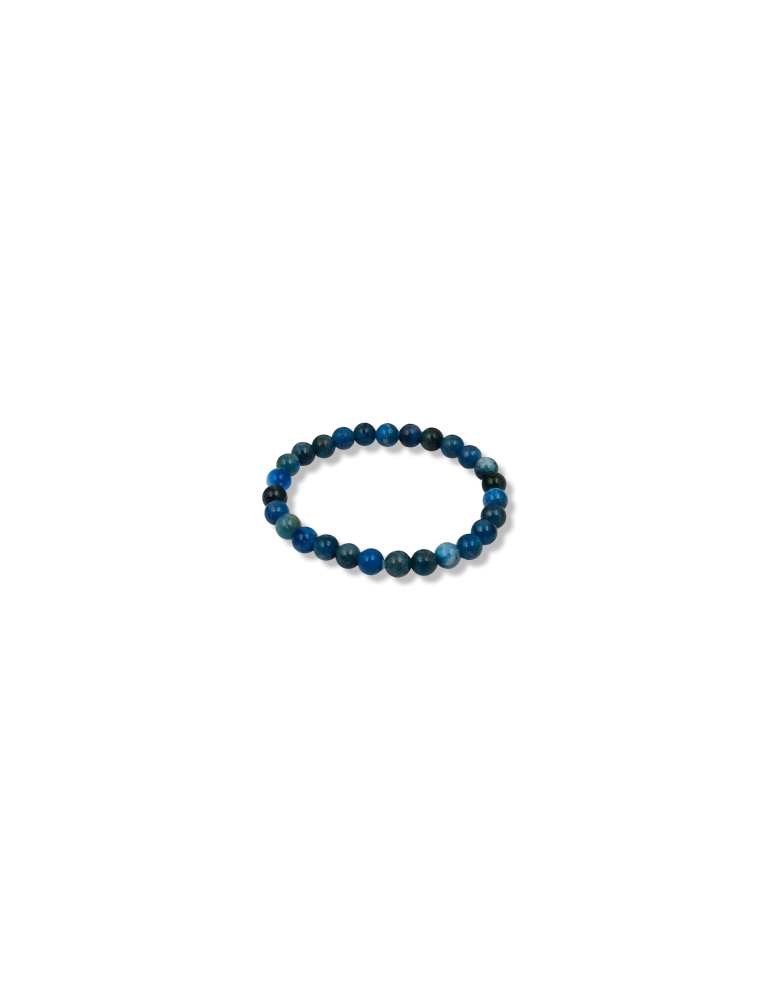 Pulseira infantil Apatita azul