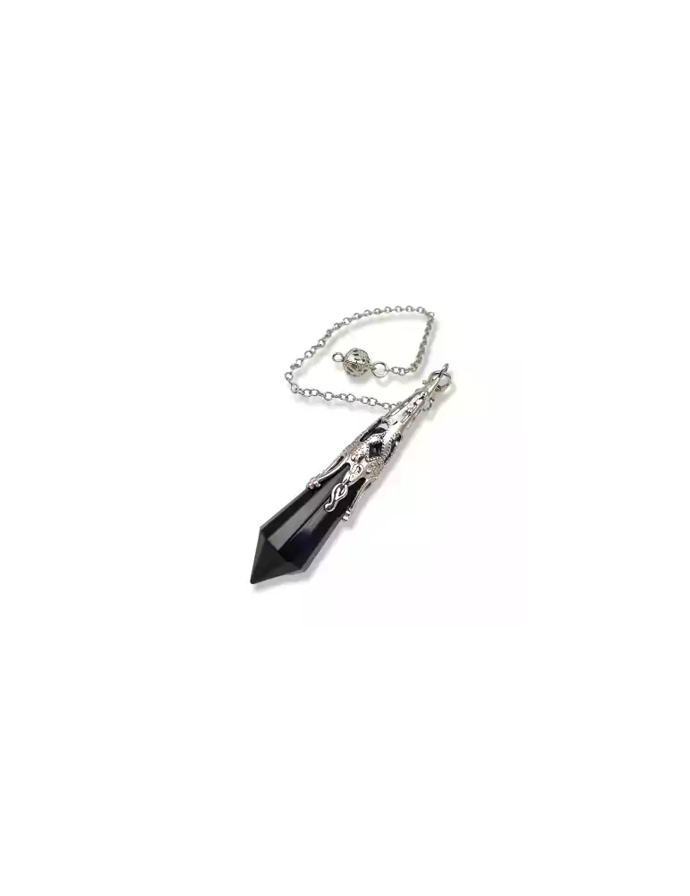 Black Tourmaline Vortex Pendulum