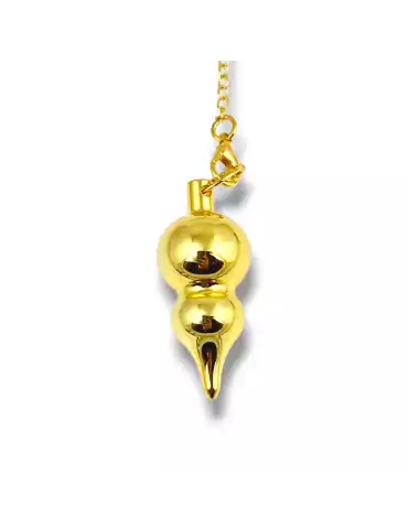 Golden double metal pendulum