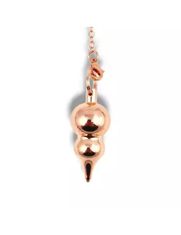 Double copper metal pendulum