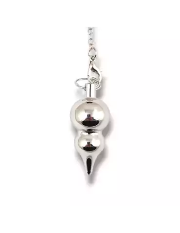 Silver double metal pendulum