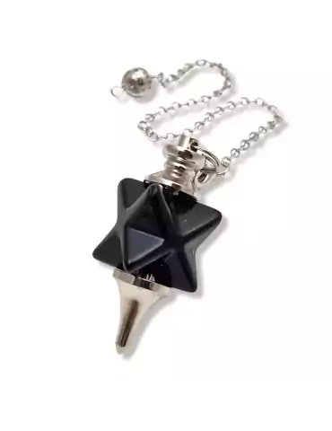 Tourmaline Merkaba Pendulum