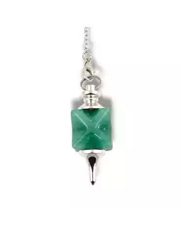 Aventurine Merkaba Pendulum