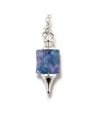 Fluorite Merkaba Pendulum