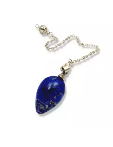 Lapis lazuli egg pendulum