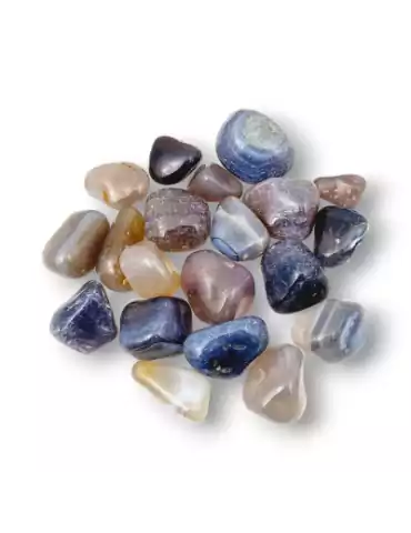 natural agate tumbled stones AB