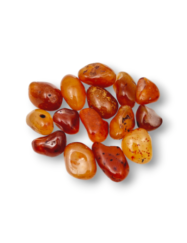 Rolled Carnelian Stones A