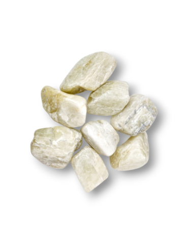 B grade tumbled hiddenite stones