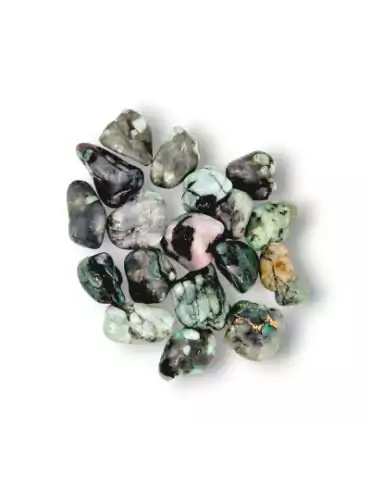 A rolled emerald stones