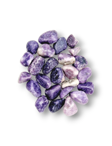 Rolled Lepidolite Stones A