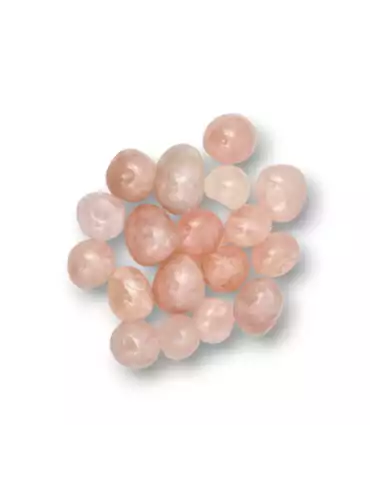 rose quartz tumbled stones A