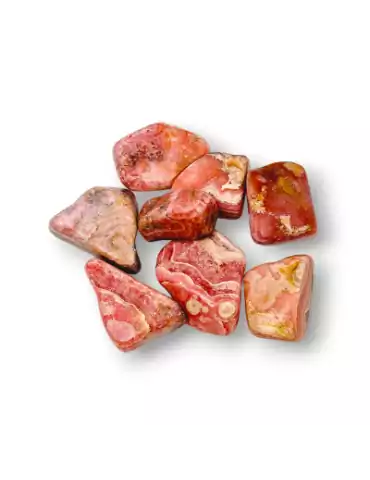 AA grade tumbled rhodochrosite stones