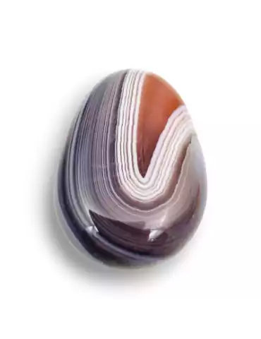 Botswana Agate drilled...